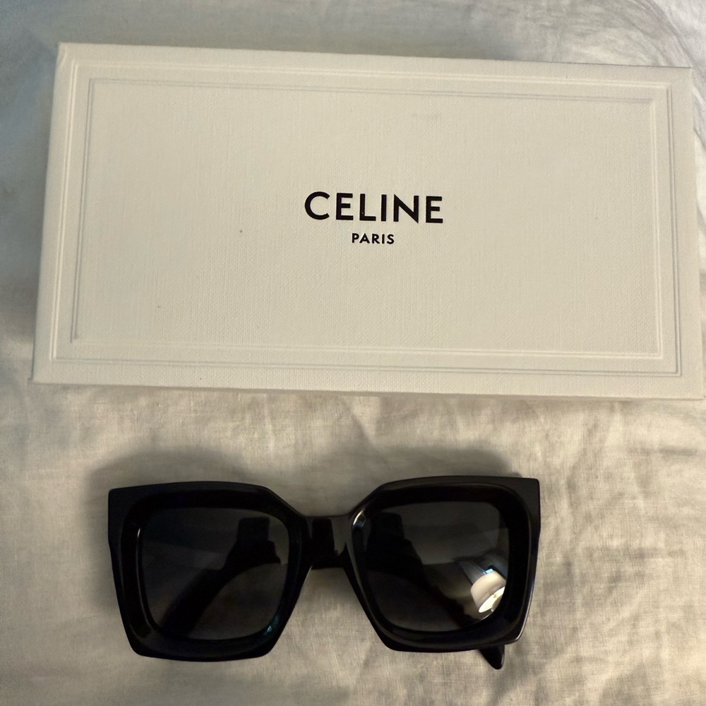 Celine Black Sunglasses Bold and Timeless Design